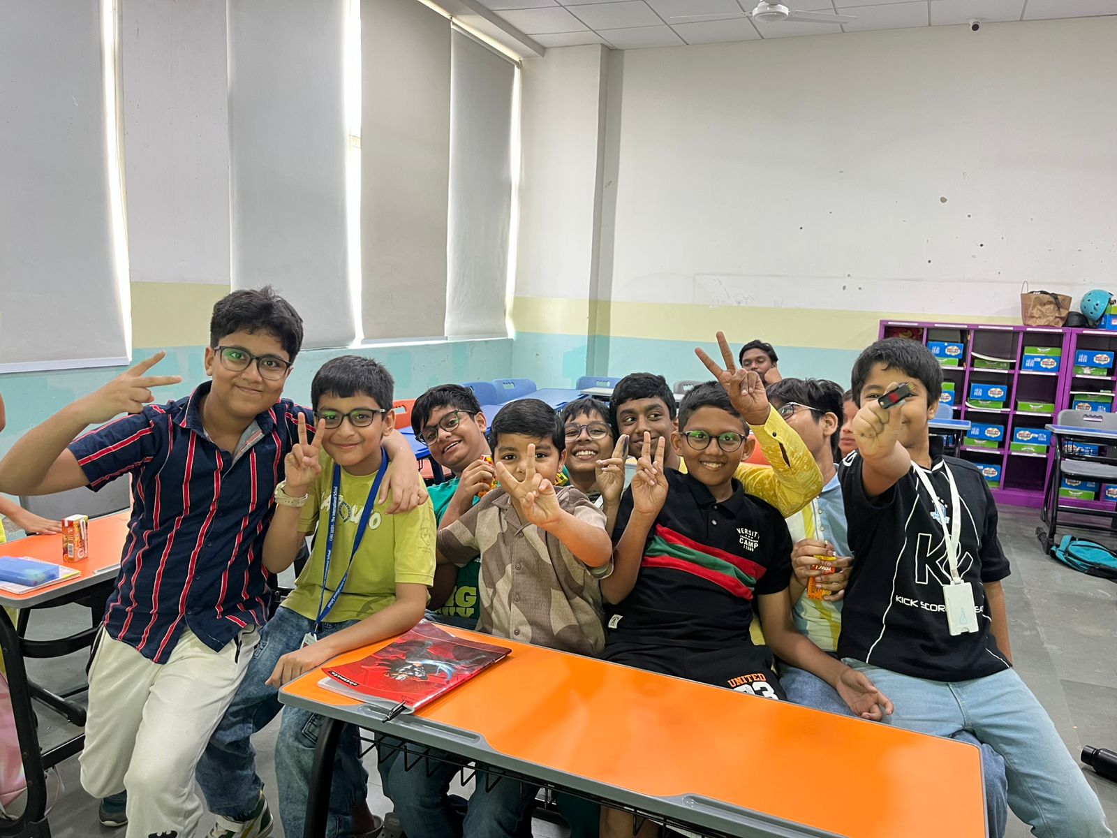 Orchids Summer AI Camp students learning